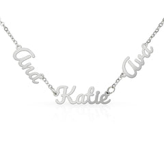 Custom Multiple Name Necklace