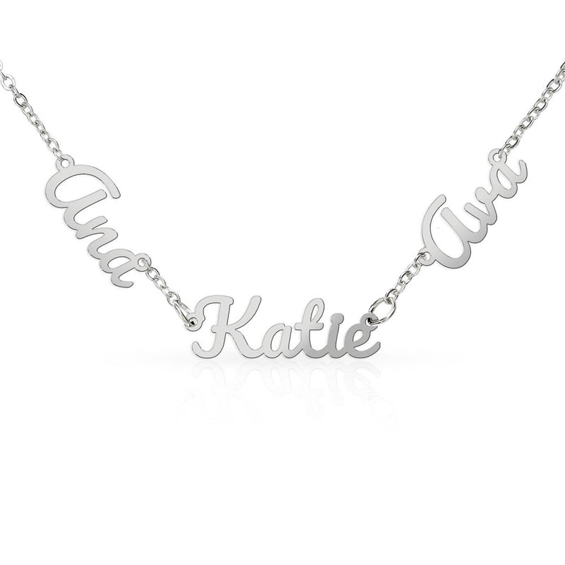 Custom Multiple Name Necklace