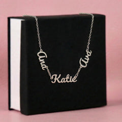 Custom Multiple Name Necklace