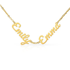 Custom Multiple Name Necklace