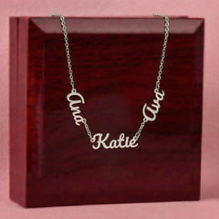 Custom Multiple Name Necklace